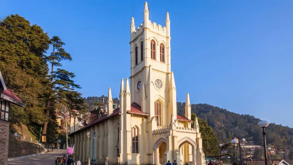 Shimla is one of the best places to visit during Christmas in India 