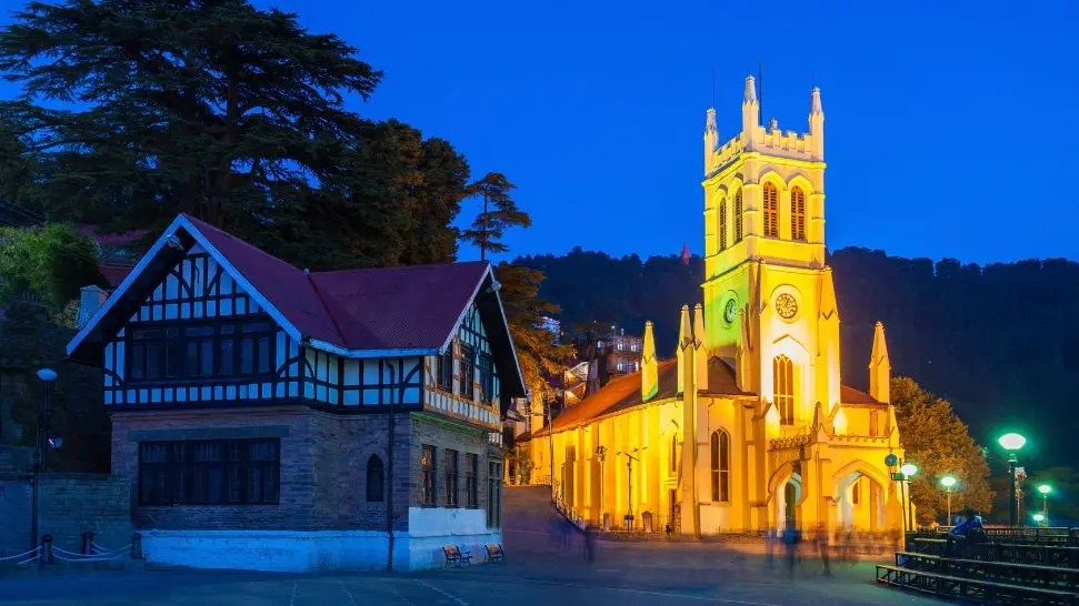 Shimla is one of the best places to visit in March in India 