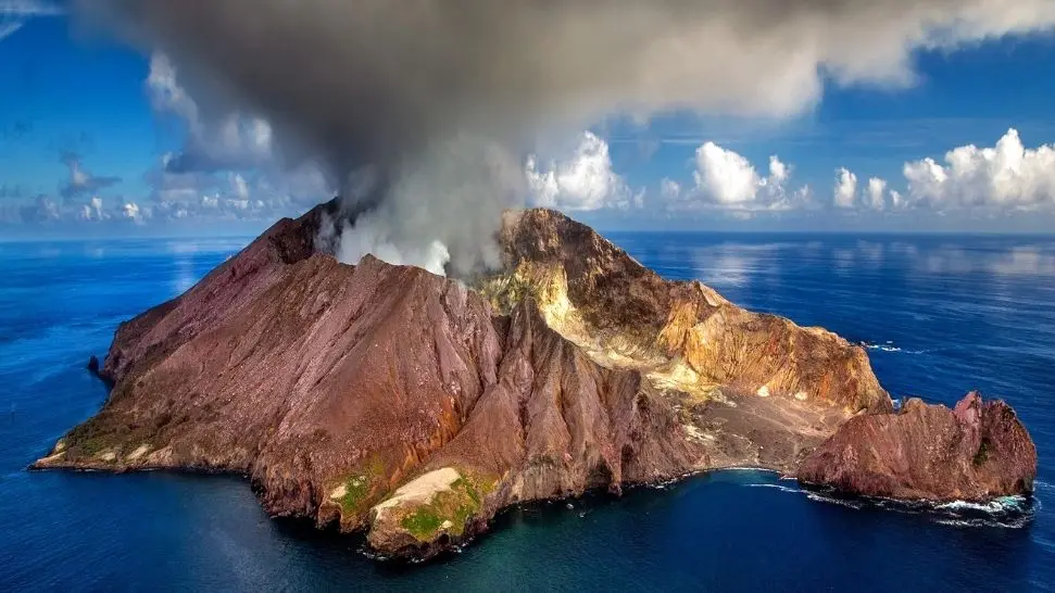  Barren Island Volcano is one of the best places to visit in Andaman and Nicobar Island