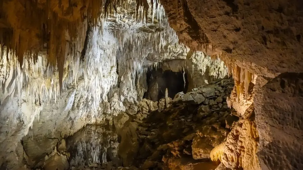 Limestone Caves is one of the best places to visit in Andaman and Nicobar Island
