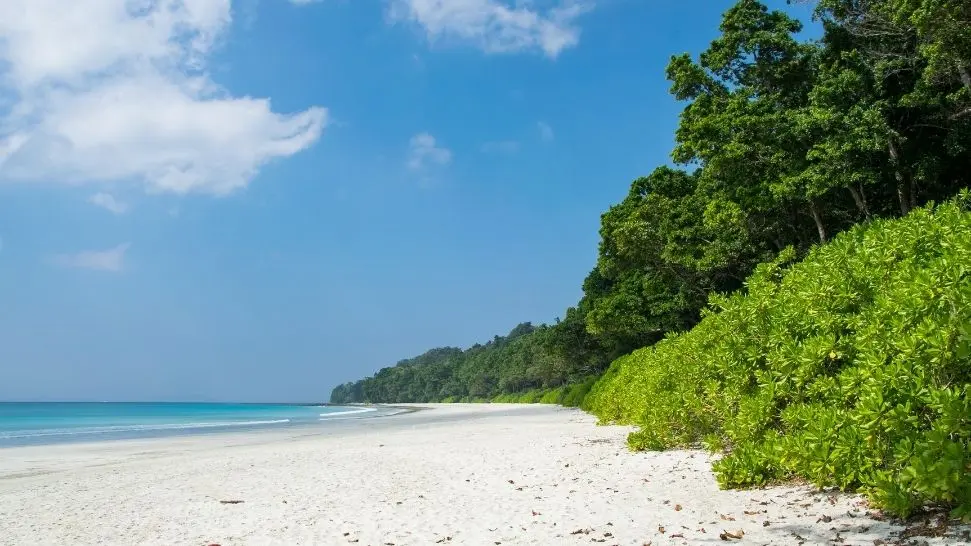 Radhanagar Beach is one of the best places to visit in Andaman and Nicobar Island