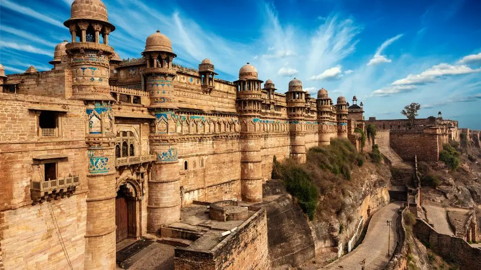 Gwalior Fort is one of the best historical places in India