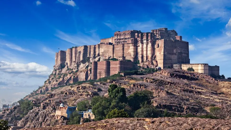 Mehrangarh Fort is one of the best historical places in India