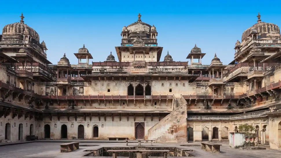 Orchha Fort is one of the best historical places in India