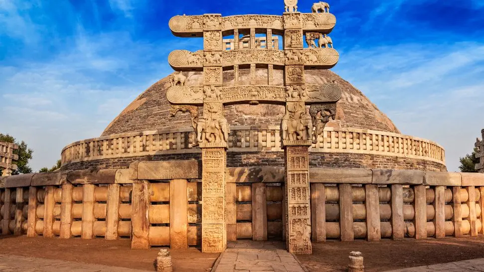 Sanchi Stupa is one of the best historical places in India