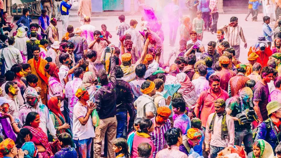 Jaipur is one of the best places to celebrate holi in India 