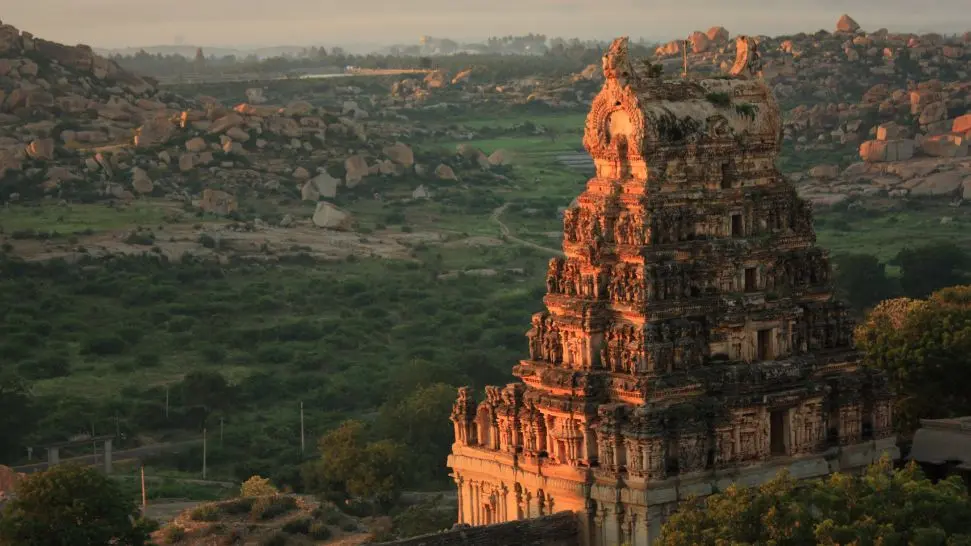 Hampi is one of the best honeymoon places in India in December