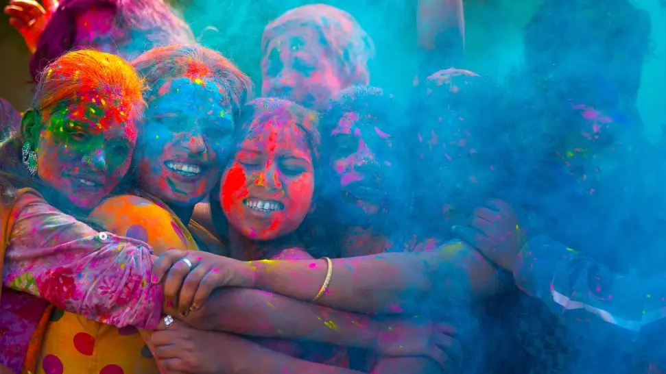 Bangalore is one of the best places to celebrate holi in India 