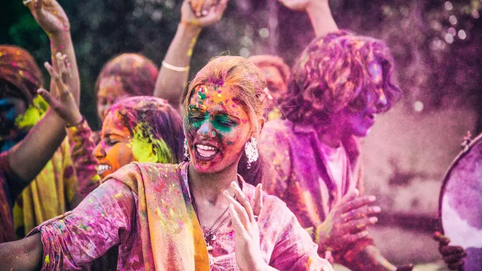 Hyderabad is one of the best places to celebrate holi in India 