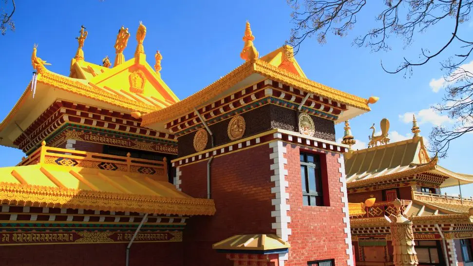 Tashi Jong Monastery is one the best places to visit in Palampur