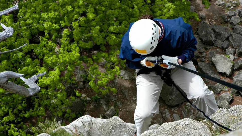 Rappelling is one of the best things to do in Manali