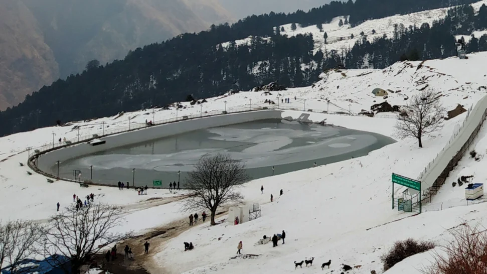 Chenab Lake is One of The Best Places to Visit in Auli in December