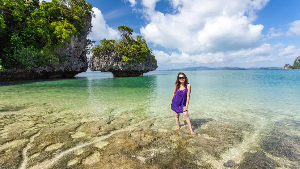 Lalaji Bay Beach is one of the best beaches in Andaman and Nicobar Island