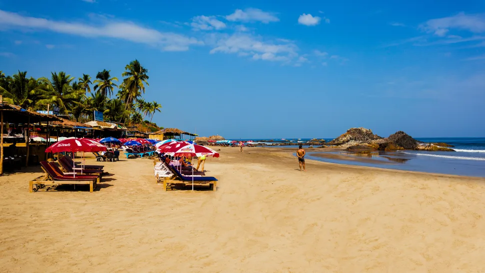 Calangute Beach is one of the most popular beaches in India