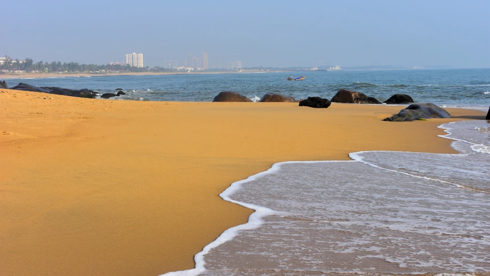 Covelong Beach is one of the most popular beaches in India