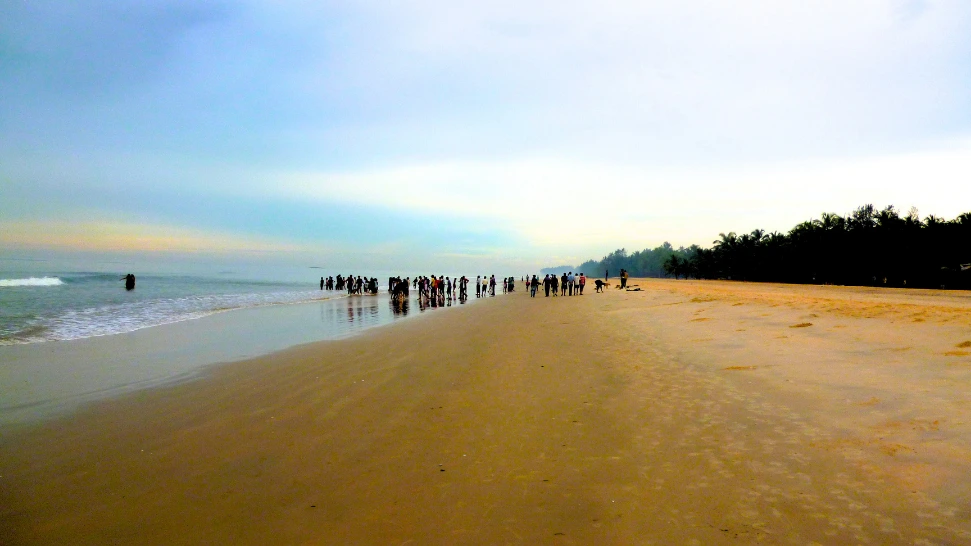 Malpe Beach is one of the most popular beaches in India