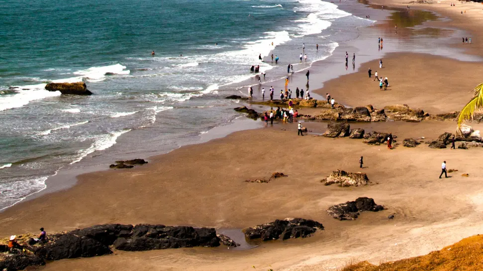 Vagator Beach is one of the most popular beaches in India