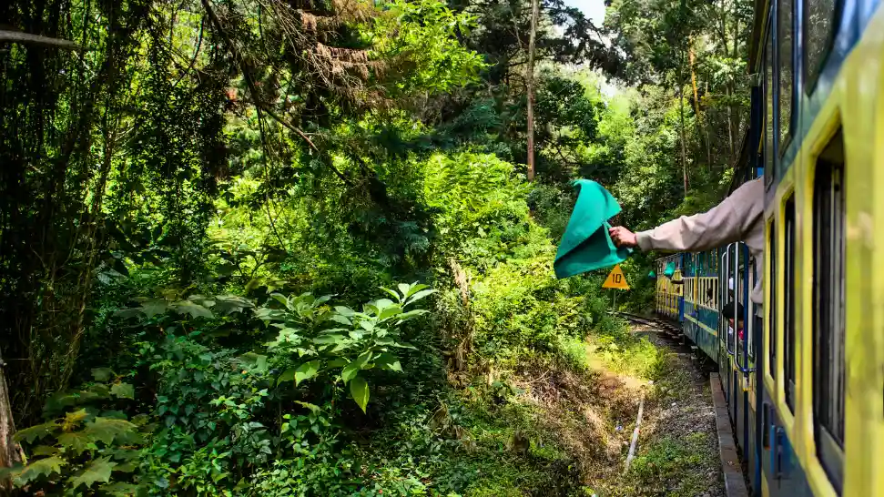 Nilgiri Mountain Railway Ooty toy train tea gardens
