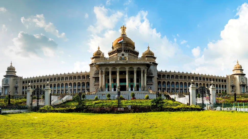 Vidhana Soudha is One of the best places to visit in Bangalore