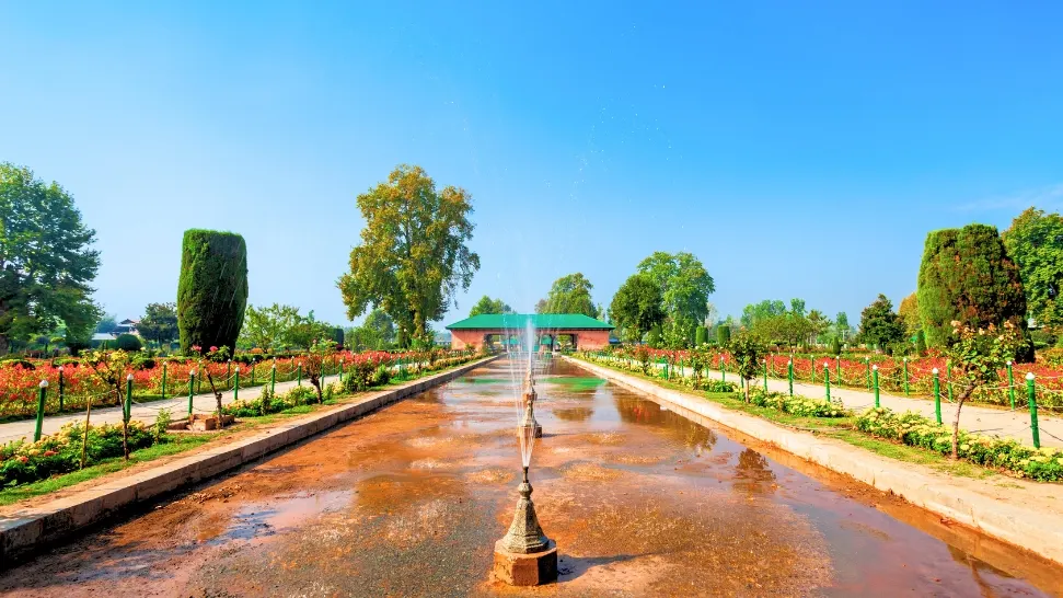 Shalimar Garden is one of the best places to visit in Kashmir