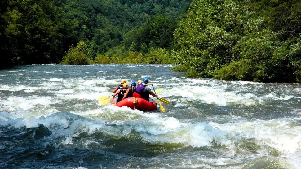 River Rafting is one of the best things to Do in manali in July