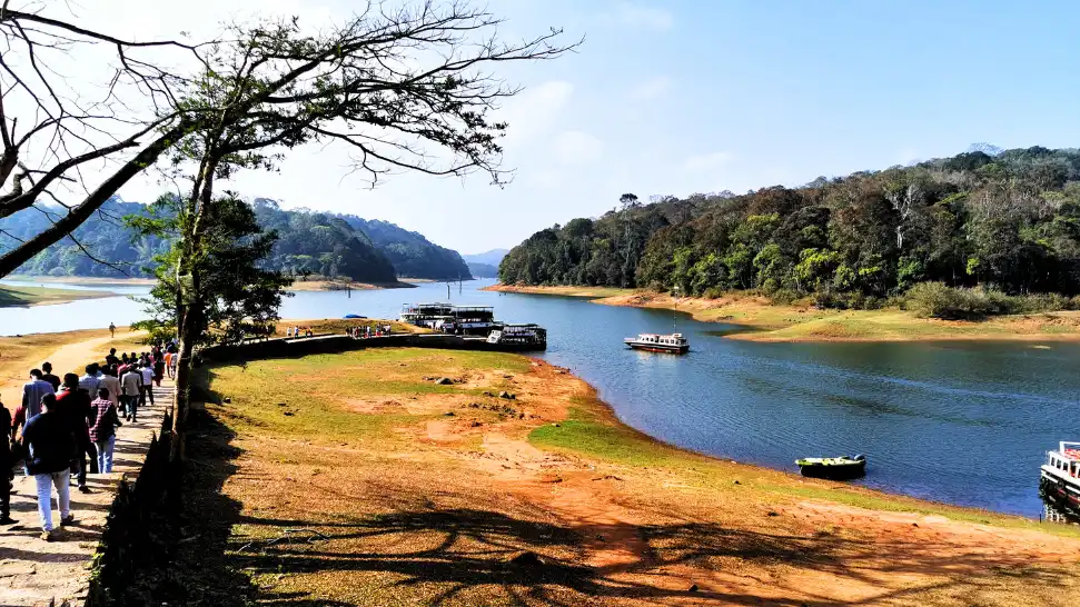 Thekkady is One of The Best Cold Places in South India During Summer