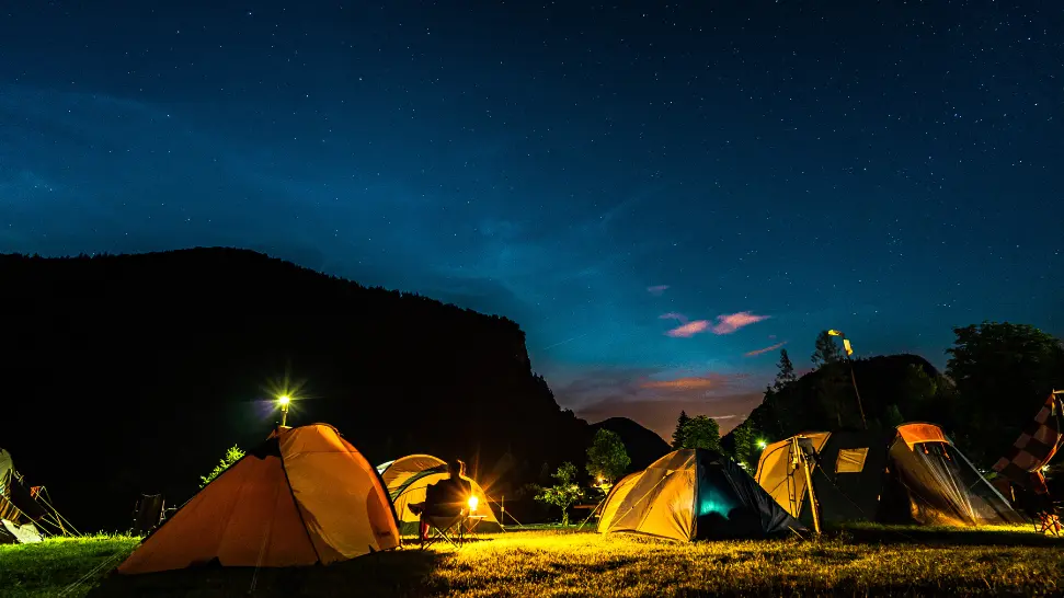 Camping is one of the best adventure activities in Goa.