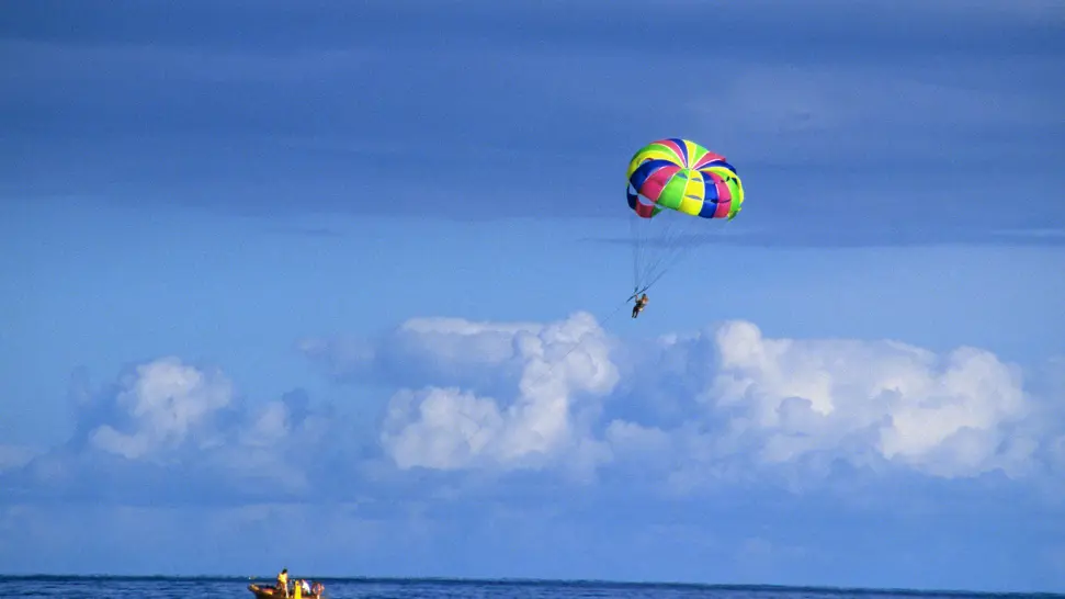 Parasailing is one of the best adventure activities in Goa