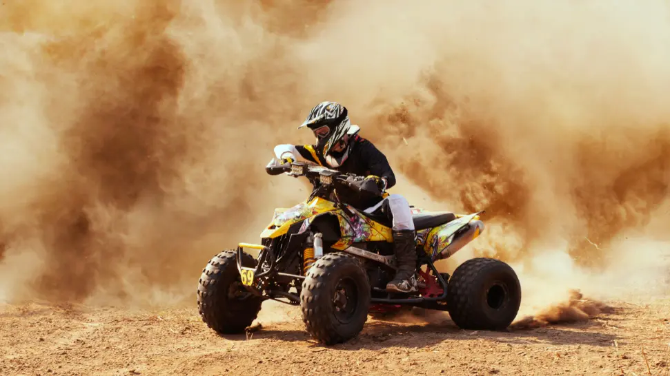 Quad biking is one of the best adventure activities in Goa.