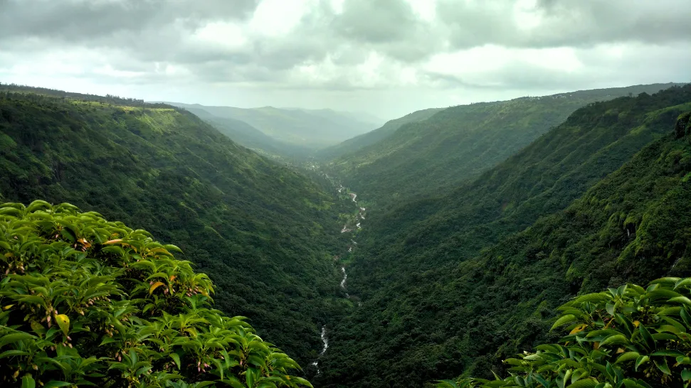 Panchgani hill station near Mumbai with strawberry farms and valley views