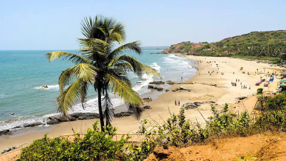 Anjuna Beach Is One of The Best Honeymoon Places in Goa