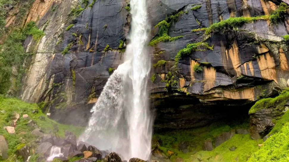 Jogini Waterfall is One of The Best Places to Visit Honeymoon in Manali