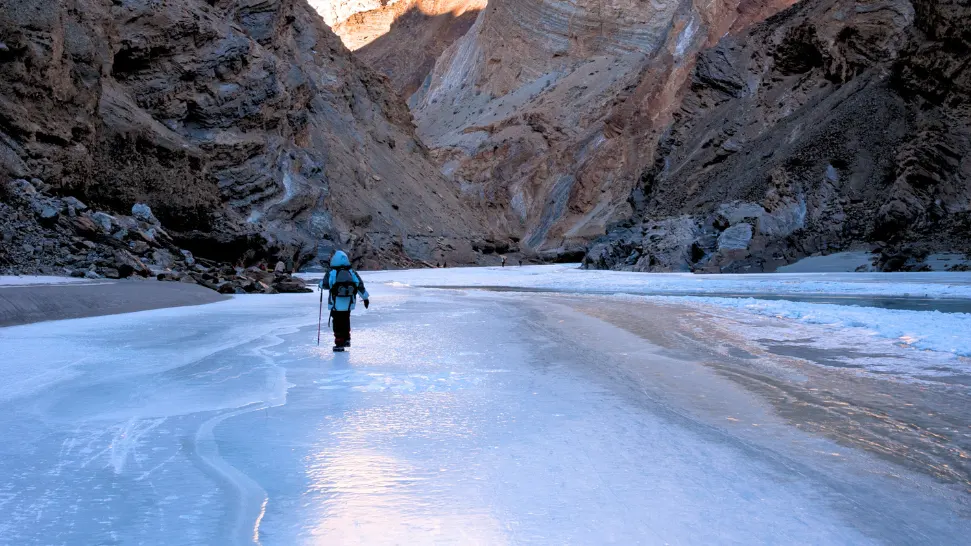 Walking The Zanskar is One of the Best Things To Do In Kashmir in December