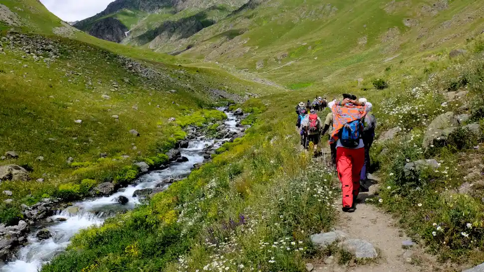 Trekking is One of The Best Things to Do in Manali in Monsoon