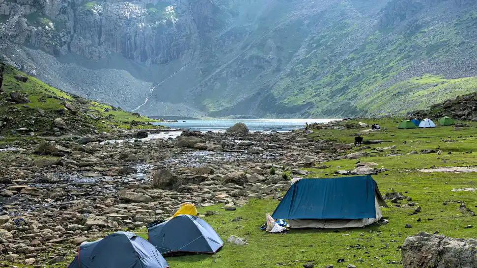 Kashmir Great Lakes Trek is One of The Best Monsoon Trek in India