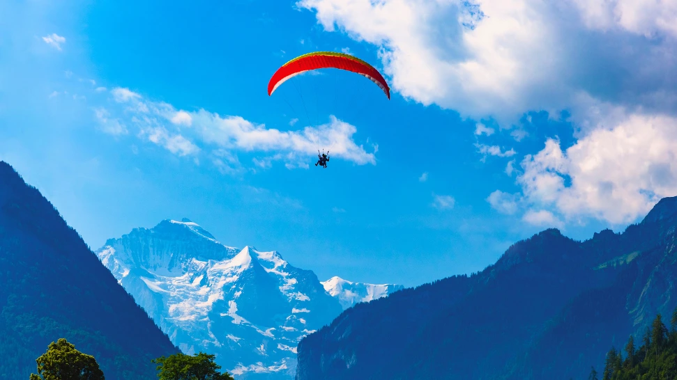 One of the Best Paragliding Spot in Manali