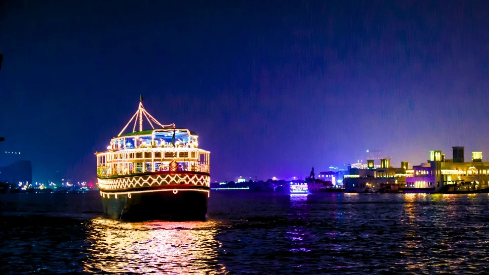 Arabian Dhow Ride is One of The Best Places to Visit in Dubai