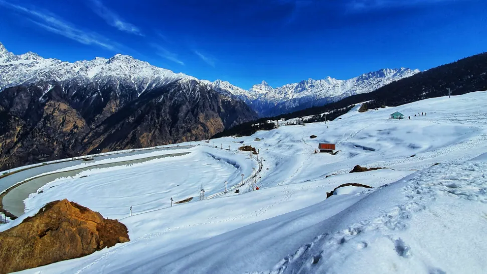 Auli is One of The Best Places to Visit in India in December With Family