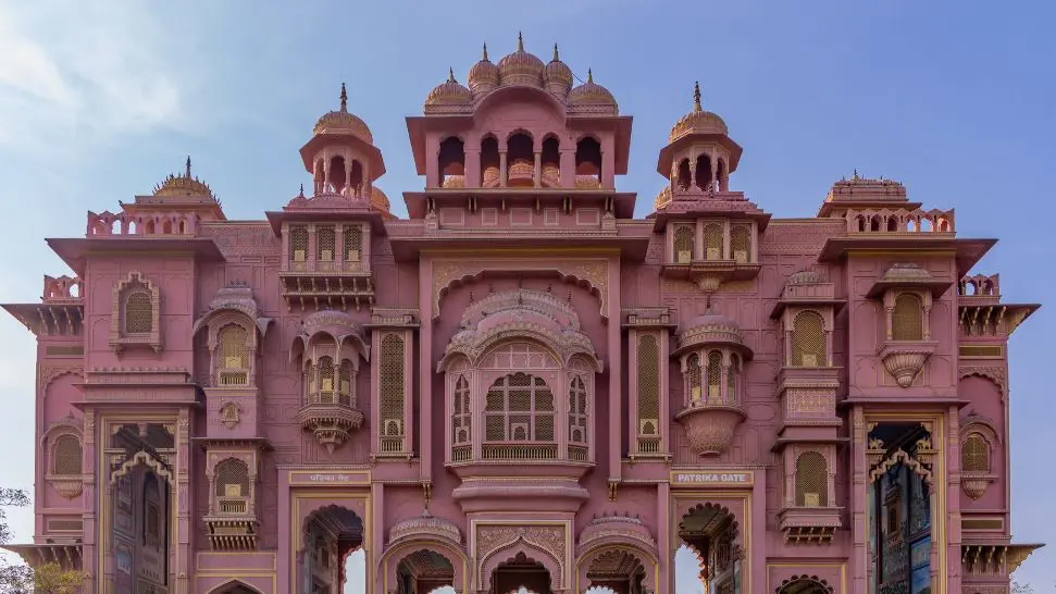 Patrika Gate is one the best places to visit in Jaipur