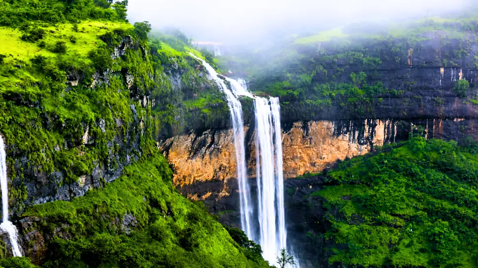 Chinaman’s Falls surrounded by dense forest and natural beauty