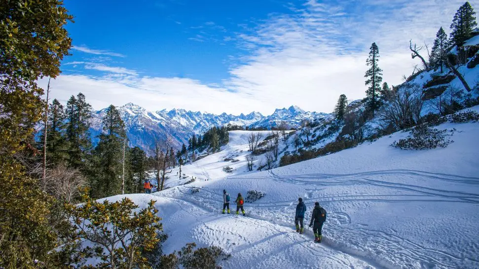 Chandrakhani Pass is one of the best place to visit in Manali in December