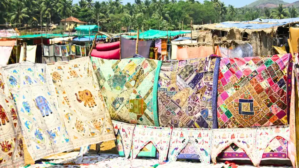 Anjuna Market is One of The Best Places to Visit in North Goa