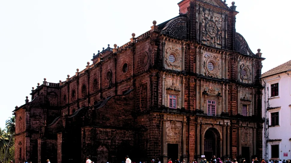 Bom Jesus Basilica is One of The Best Places to Visit in North Goa