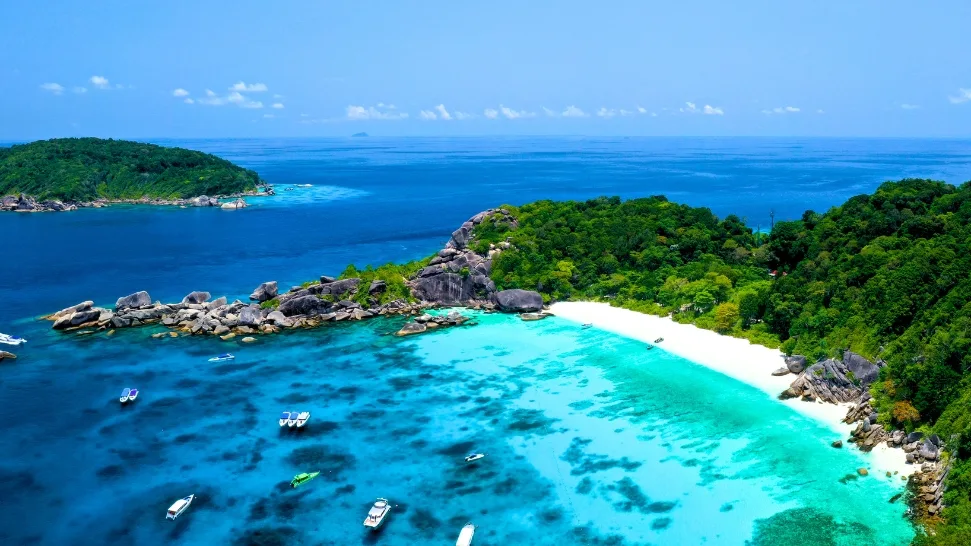 Similan Islands is one of the best places to visit in Thailand