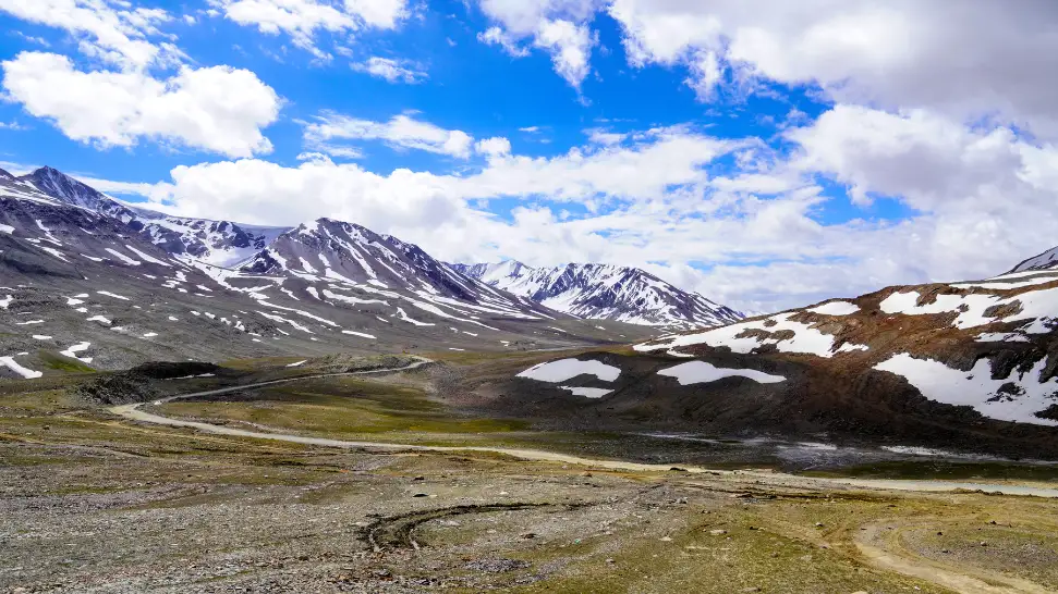 Biking Across Baralacha Pass is one of The Best Places to visit in Spiti Valley