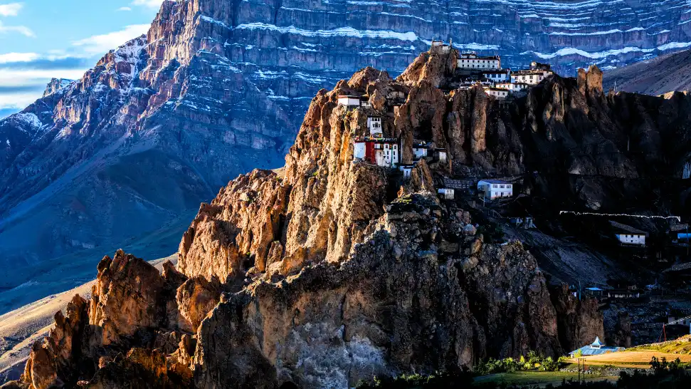 Dhankar Monastery and Village is one of The Best Places to visit in Spiti Valley