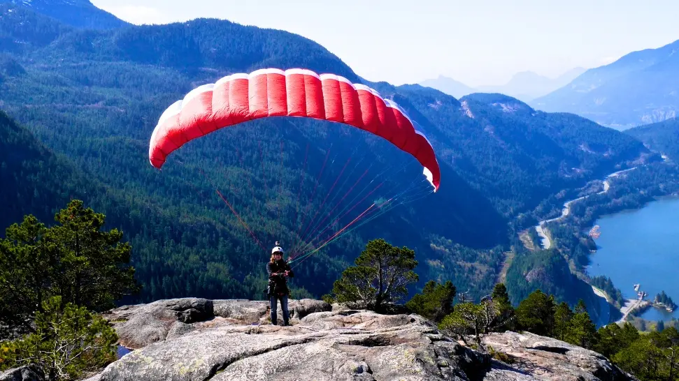 Paragliding and Dirt Biking is One of The Best Things to Do in Bhimtal