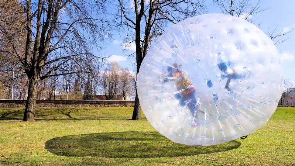 Zorbing is One of The Best Things to Do in Manali in June