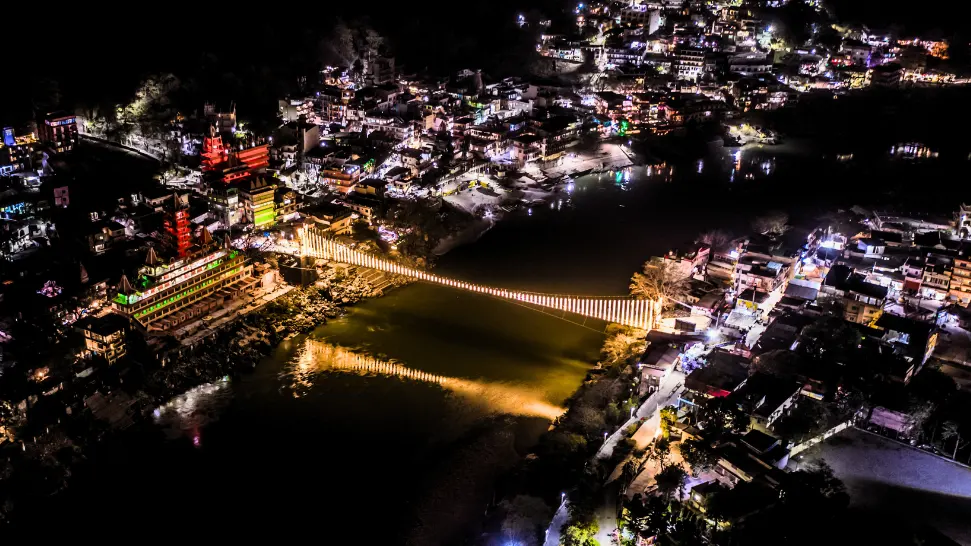 Evening Stroll on Ram Jhula & Laxman Jhula
