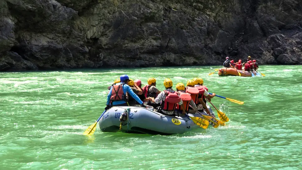 River Rafting in the Ganges